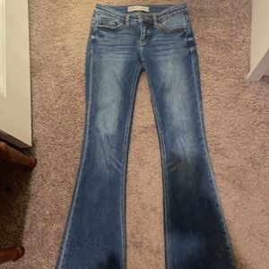 Women’s BKE Flare jeans size 24  31 1/2